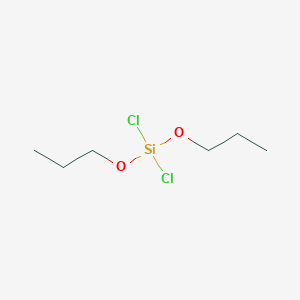 molecular formula C6H14Cl2O2Si B095862 Dichlorodipropoxysilane CAS No. 18141-43-0
