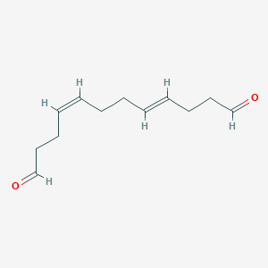 (4E,8Z)-Dodeca-4,8-dienedial