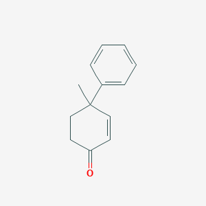 molecular formula C13H14O B095876 1-Methyl-2,3-dihydro-[1,1'-biphenyl]-4(1H)-one CAS No. 17429-36-6