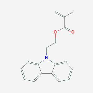 molecular formula C18H17NO2 B095886 2-(9H-Carbazol-9-yl)ethyl methacrylate CAS No. 15657-91-7