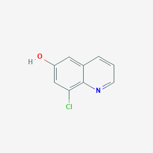 molecular formula C9H6ClNO B095892 8-氯喹啉-6-醇 CAS No. 18119-24-9
