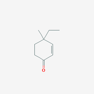molecular formula C9H14O B095899 4-Ethyl-4-methylcyclohex-2-enone CAS No. 17429-32-2