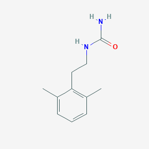 molecular formula C11H16N2O B095920 2,6-Dimethylphenethylurea CAS No. 17291-84-8