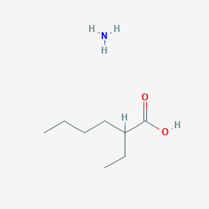 molecular formula C8H19NO2 B095921 Ammonium 2-ethylhexanoate CAS No. 15590-60-0