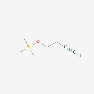 molecular formula C7H14OSi B095924 1-Trimethylsilyloxy-3-butyne CAS No. 17869-75-9