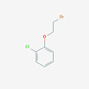 molecular formula C8H8BrClO B095930 1-(2-溴乙氧基)-2-氯苯 CAS No. 18800-26-5