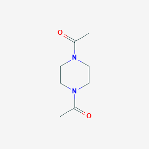 molecular formula C8H14N2O2 B095935 哌嗪，1,4-二乙酰基- CAS No. 18940-57-3