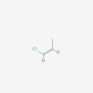 molecular formula C3H5Cl B095951 1-氯丙烯 CAS No. 16136-84-8