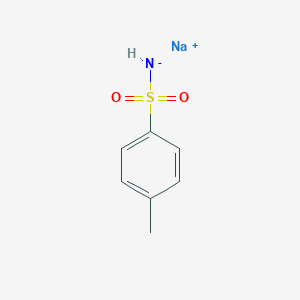 molecular formula C7H8NNaO2S B095972 对甲苯磺酰胺钠 CAS No. 18522-92-4