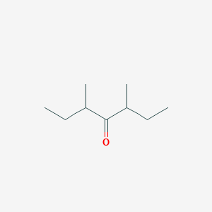 molecular formula C9H18O B095985 3,5-二甲基庚烷-4-酮 CAS No. 19549-84-9
