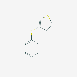 B095996 3-(Phenylthio)thiophene CAS No. 16718-11-9