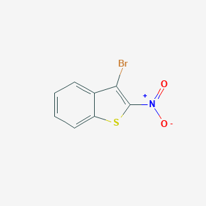 B095998 3-Bromo-2-nitro-benzo[b]thiophene CAS No. 17402-78-7