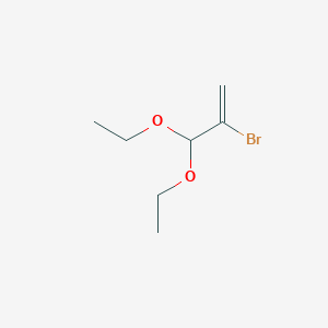 molecular formula C7H13BrO2 B096016 2-溴丙烯二乙缩醛 CAS No. 17592-40-4