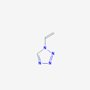 molecular formula C3H4N4 B096018 1-乙烯基-1H-四唑 CAS No. 17578-18-6