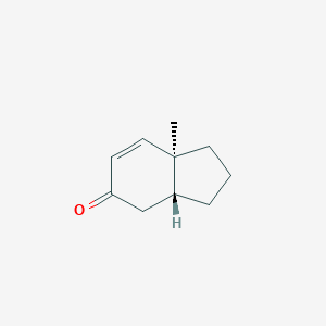 B096044 5H-Inden-5-one, 1,2,3,3a,4,7a-hexahydro-7a-methyl-, trans- CAS No. 17429-25-3