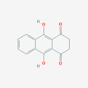 B096049 1,4-Anthracenedione, 2,3-dihydro-9,10-dihydroxy- CAS No. 17648-03-2