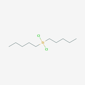 molecular formula C10H22Cl2Si B096054 Dichlorodipentylsilane CAS No. 18037-39-3