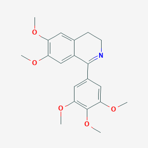 B096089 6,7-Dimethoxy-1-(3,4,5-trimethoxyphenyl)-3,4-dihydroisoquinoline CAS No. 3161-21-5