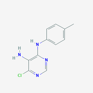 B096091 6-Chloro-N4-(p-tolyl)pyrimidine-4,5-diamine CAS No. 17465-94-0
