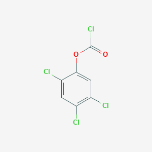 molecular formula C7H2Cl4O2 B096092 2,4,5-三氯苯基氯甲酸酯 CAS No. 16947-69-6