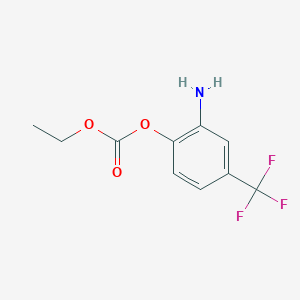B096135 2-Amino-4-trifluoromethylphenyl ethyl carbonate CAS No. 19420-45-2