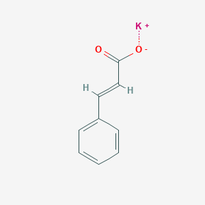 molecular formula C9H7KO2 B096150 Potassium cinnamate CAS No. 16089-48-8