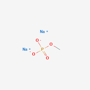 molecular formula CH3Na2O4P B096162 二甲基磷酸二钠 CAS No. 17323-81-8