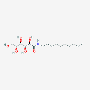 molecular formula C16H33NO6 B096182 N-癸基-D-葡糖酰胺 CAS No. 18375-62-7