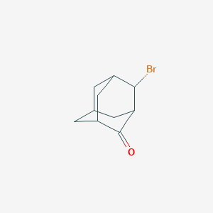 molecular formula C10H13BrO B096191 4-Bromo-2-adamantanone CAS No. 19213-98-0