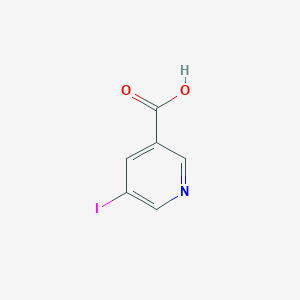 molecular formula C6H4INO2 B096194 5-Iodonicotinic acid CAS No. 15366-65-1