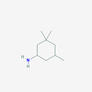 molecular formula C9H19N B096197 3,3,5-Trimethylcyclohexylamine CAS No. 15901-42-5