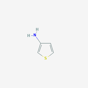 molecular formula C4H5NS B096201 Thiophen-3-amine CAS No. 17721-06-1