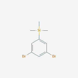 B096220 3,5-Dibromo-1-trimethylsilylbenzene CAS No. 17878-23-8