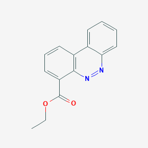 molecular formula C15H12N2O2 B096234 Ethyl benzo[c]cinnoline-4-carboxylate CAS No. 19174-80-2
