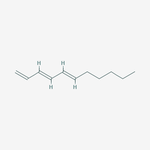 molecular formula C11H18 B096248 1,3,5-十一烯 CAS No. 16356-11-9