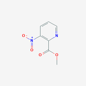 molecular formula C7H6N2O4 B009625 3-硝基吡啶-2-甲酸甲酯 CAS No. 103698-08-4