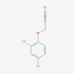 molecular formula C9H6Cl2O B096253 2,4-二氯-1-(2-丙炔氧基)苯 CAS No. 17061-90-4