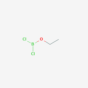 molecular formula C2H5BCl2O B096256 二氯-(乙氧基)硼烷 CAS No. 16339-28-9