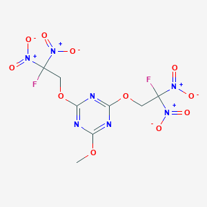 B009627 2-Methoxy-4,6-bis(2-fluoro-2,2-dinitroethoxy)-1,3,5-triazine CAS No. 100508-57-4
