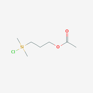molecular formula C7H15ClO2Si B096270 3-(Chlorodimethylsilyl)propyl acetate CAS No. 18387-98-9