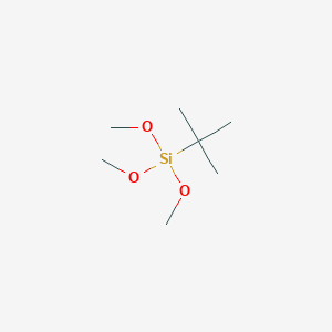 molecular formula C7H18O3Si B096275 Tert-butyltrimethoxysilane CAS No. 18395-29-4