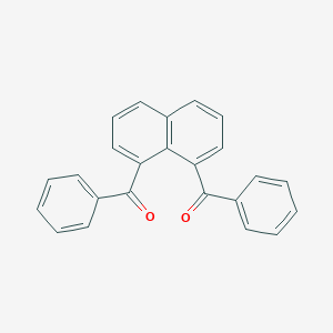 molecular formula C24H16O2 B096287 1,8-Dibenzoylnaphthalene CAS No. 19274-72-7