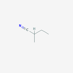 molecular formula C5H9N B096296 2-甲基丁腈 CAS No. 18936-17-9