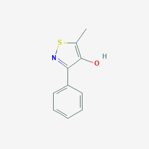 B096307 5-Methyl-3-phenyl-4-isothiazolol CAS No. 19389-29-8