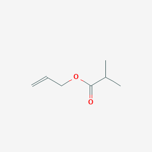 molecular formula C7H12O2 B096330 异丁酸烯丙酯 CAS No. 15727-77-2