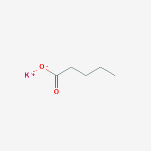 molecular formula C5H9KO2 B096342 Potassium valerate CAS No. 19455-21-1