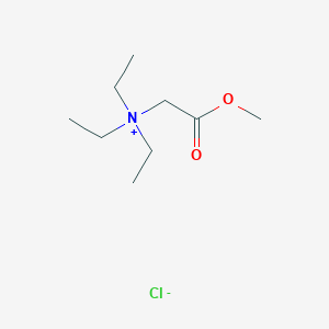 molecular formula C9H20ClNO2 B096347 α-三乙胺甲基乙酸酯氯化物 CAS No. 19223-70-2