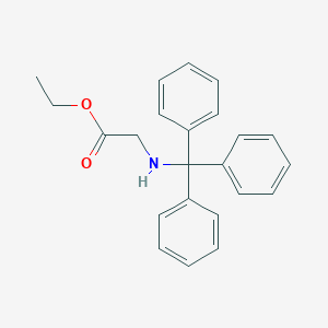 molecular formula C23H23NO2 B096349 N-(三苯甲基)甘氨酸乙酯 CAS No. 18514-46-0