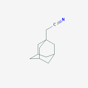 molecular formula C12H17N B096368 1-金刚烷乙腈 CAS No. 16269-13-9