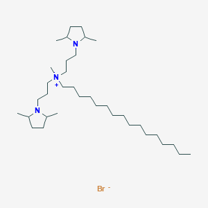 molecular formula C35H72BrN3 B096380 Pirralkonium bromide CAS No. 17243-65-1